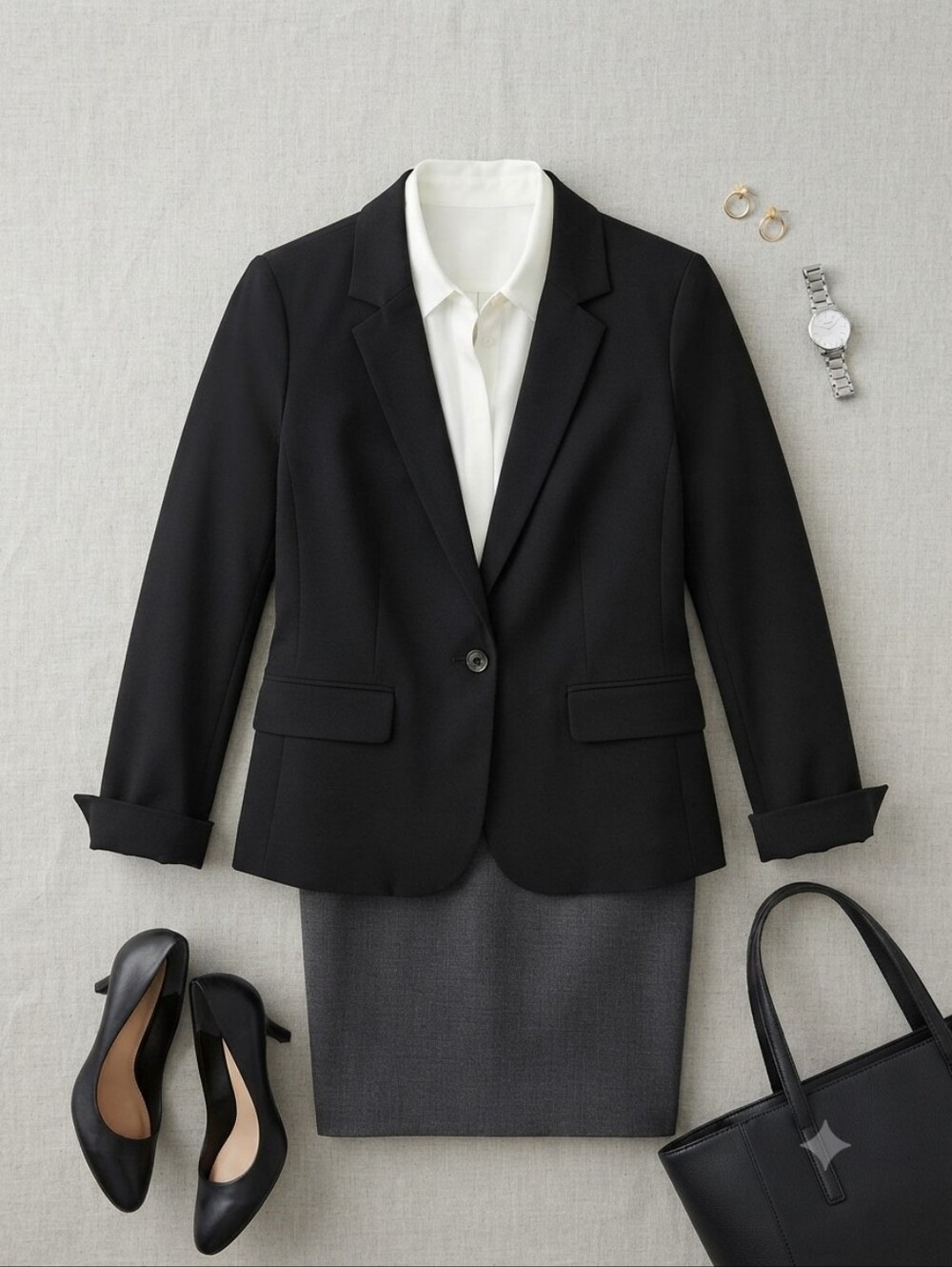 Frenchie Nordstrom Black Blazer